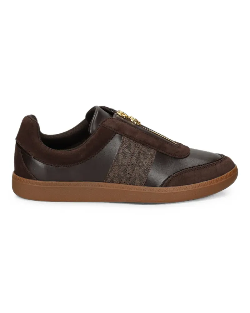 Michael Kors Jovie Sneakers mit Frontverschluss - Braun Braun