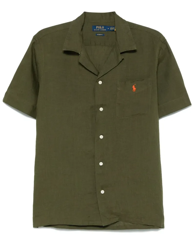 Ralph Lauren Hemd aus Leinen - Grün Grün