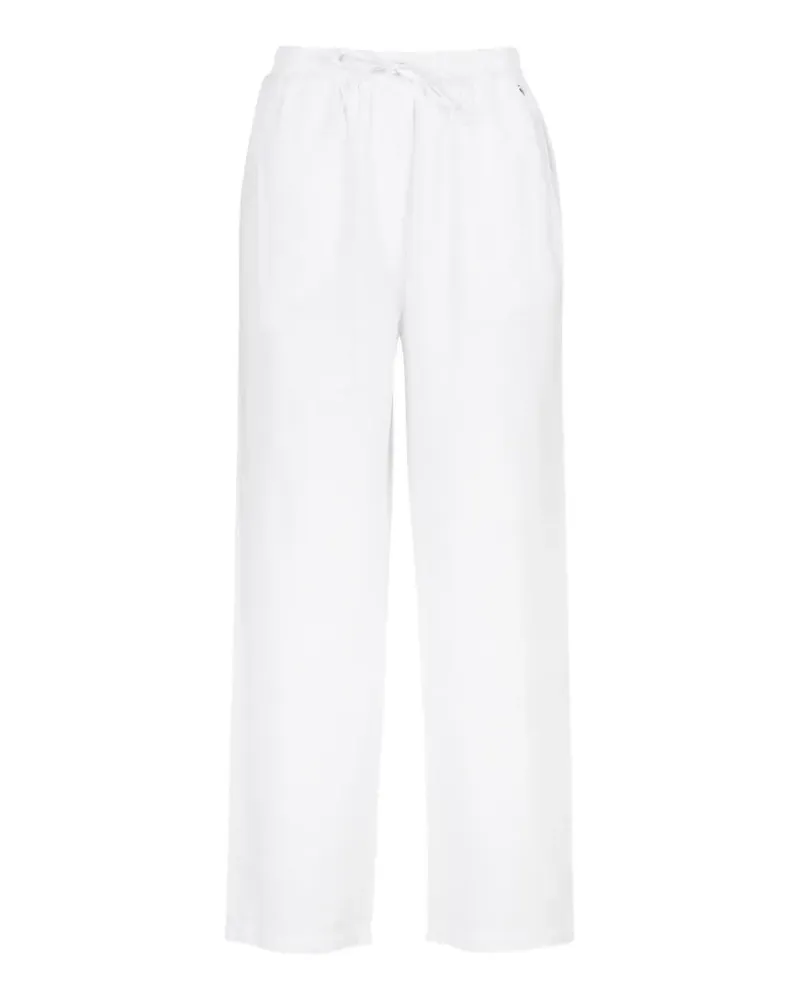 Barbour drawstring palazzo pants - Weiß Weiß