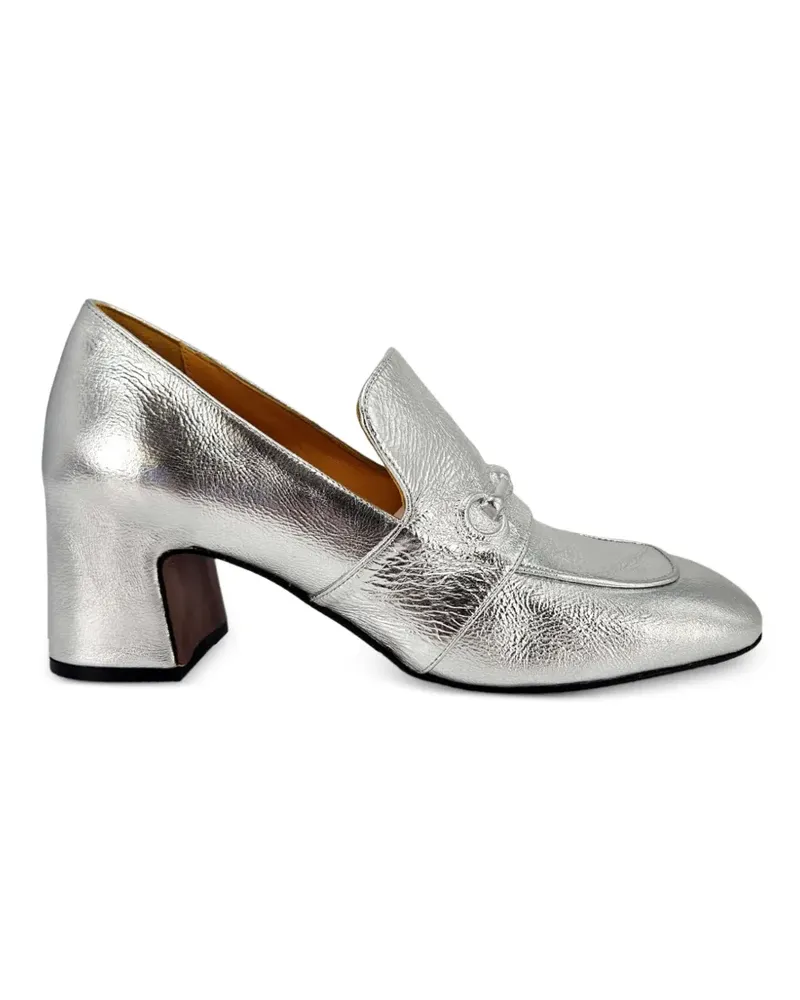 MADISON.MAISON hidden-bit leather loafers - Silber Silber