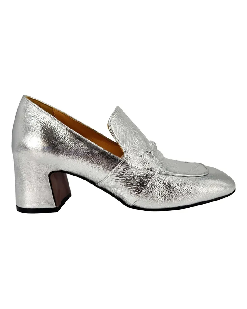MADISON.MAISON hidden-bit leather loafers - Silber Silber