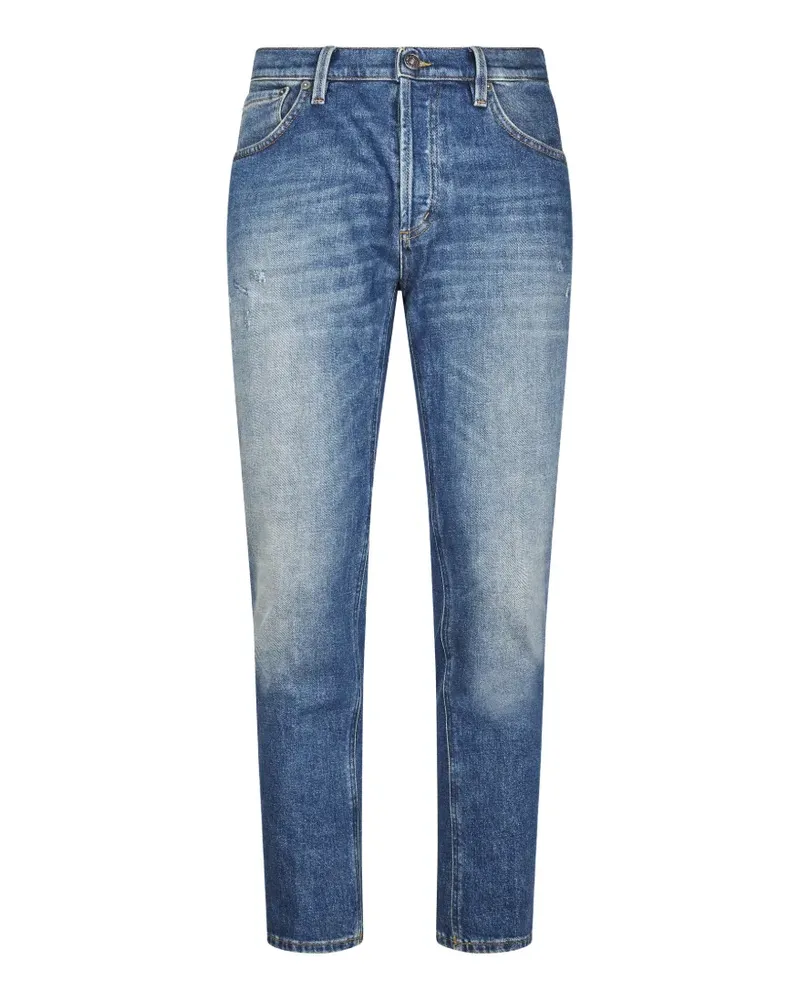 Dondup Jeans mit ausgeblichenem Effekt - Blau Blau
