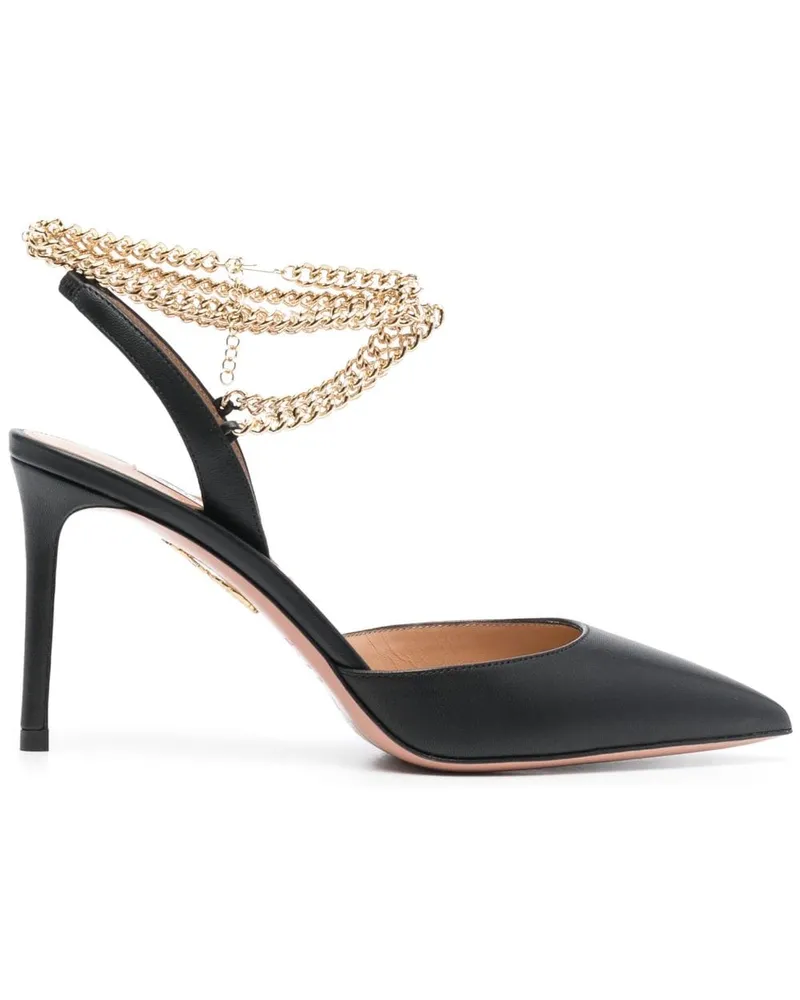 Aquazzura Pumps 95mm - Schwarz Schwarz