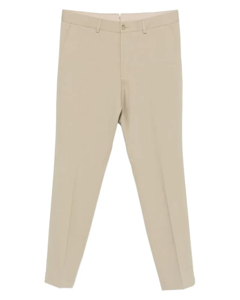 HUGO BOSS Hose mit Bügelfalten - Nude Nude