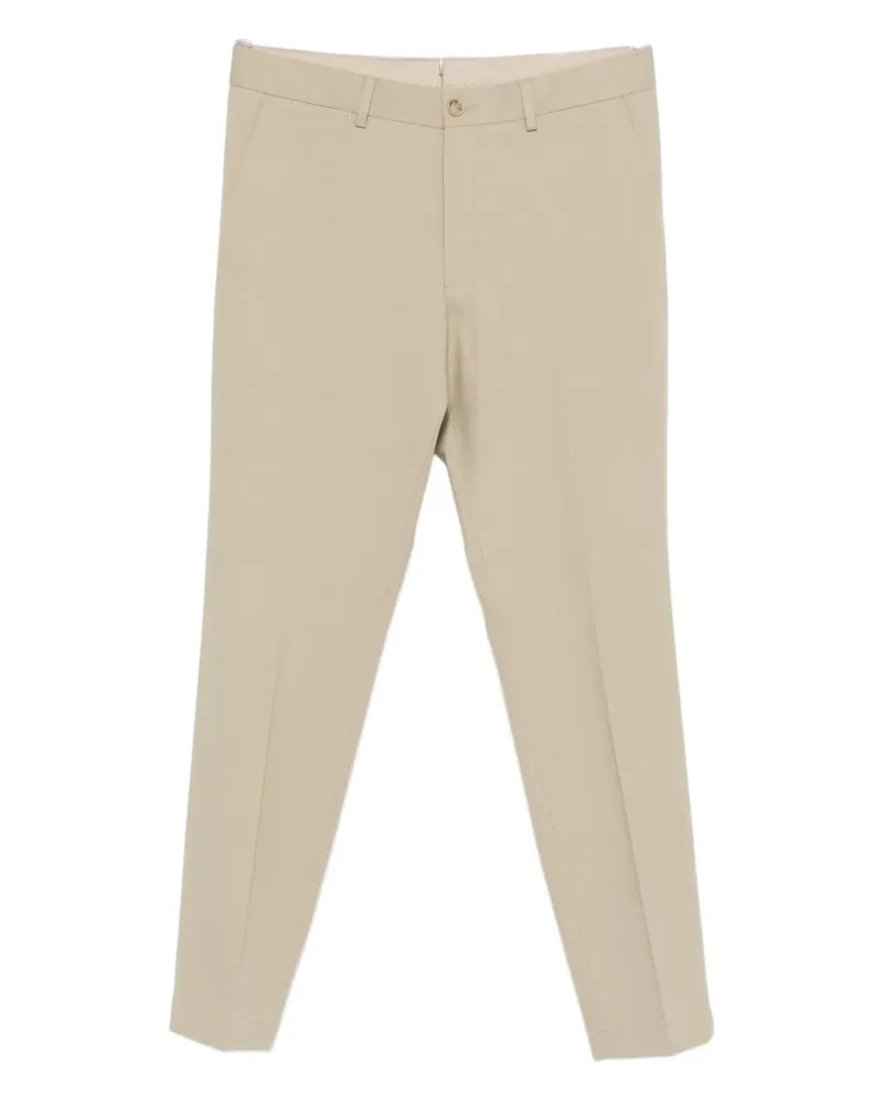 HUGO BOSS pressed-crease trousers - Nude Nude