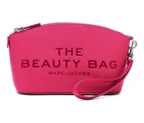 Kosmetiktasche mit Logo-Prägung - Rosa