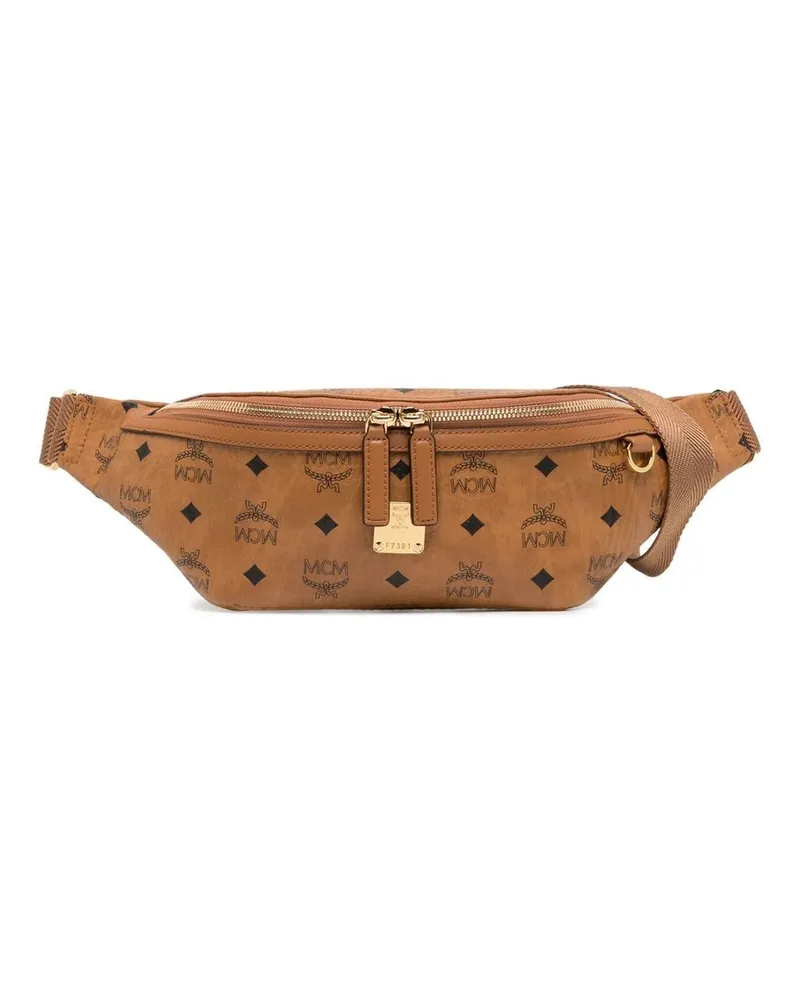 MCM Mittelgroße Fursten Gürteltasche - Braun Braun