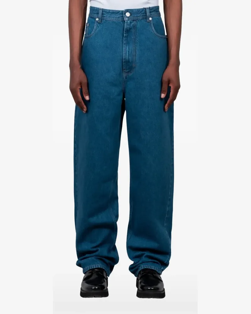 Lacoste Five-Pocket-Jeans - Blau Blau