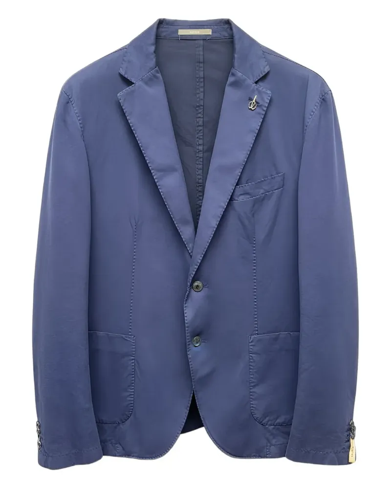 PAOLONI Einreihiges Sakko - Blau Blau