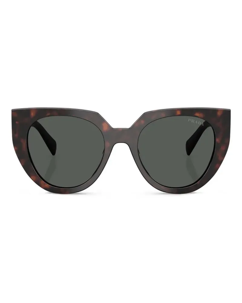 Prada Cat-Eye-Sonnenbrille - Braun Braun