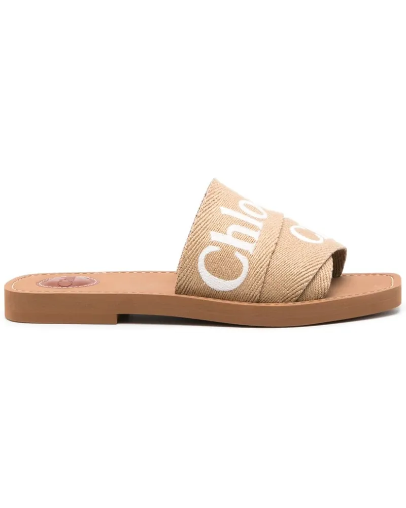 Chloé Woody Mules - Braun Braun