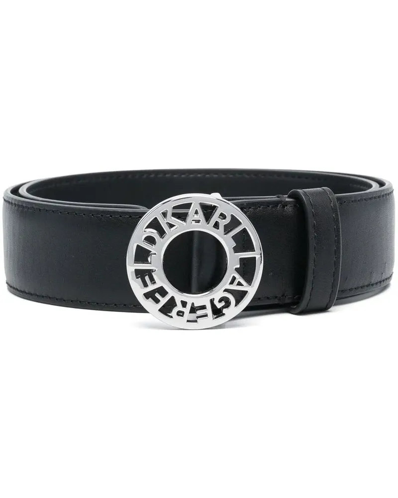 Karl Lagerfeld Großer Gürtel - Schwarz Schwarz