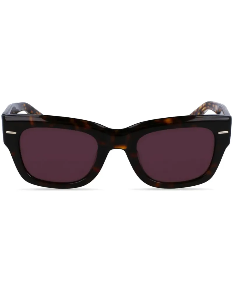 Calvin Klein Sonnenbrille in Schildpattoptik - Braun Braun