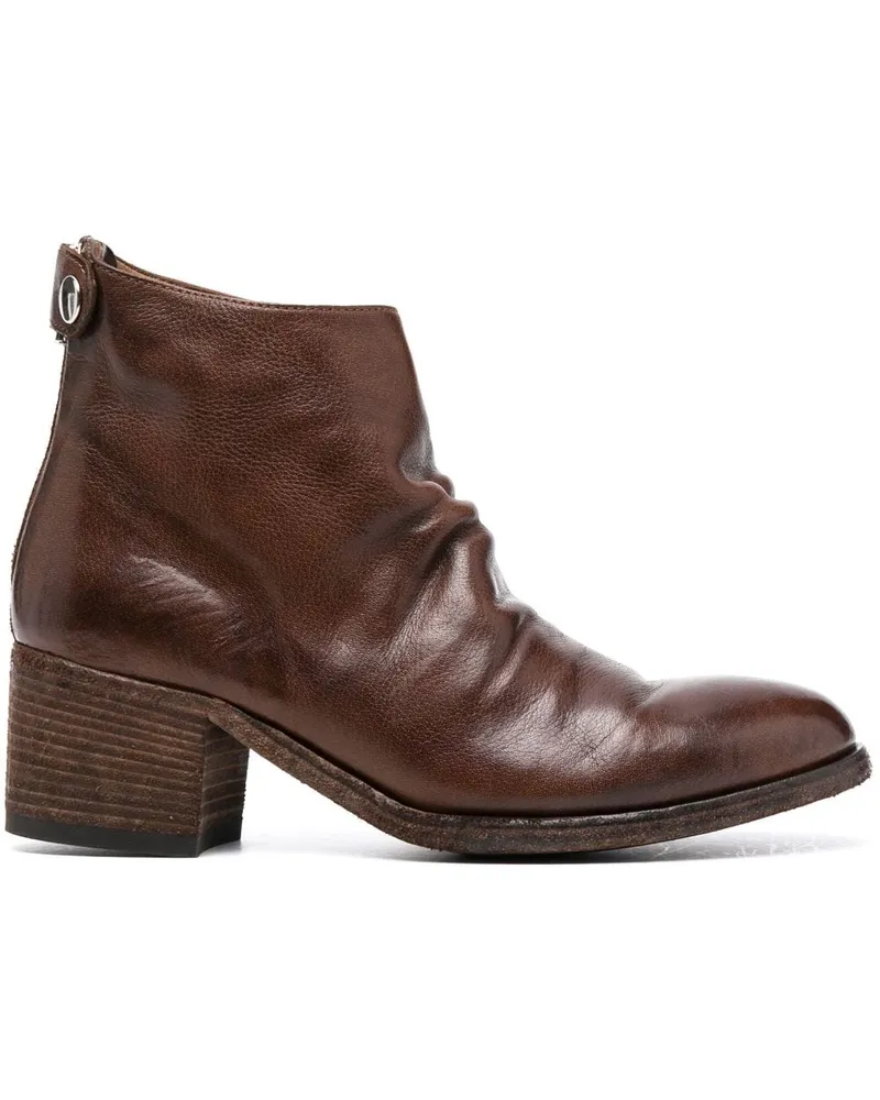Officine Creative Italia Denner 113 Stiefel 55mm - Braun Braun