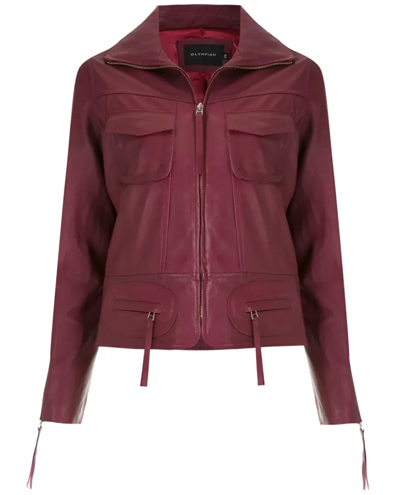 OLYMPIAH Arcadio' Lederjacke - Rot Rot