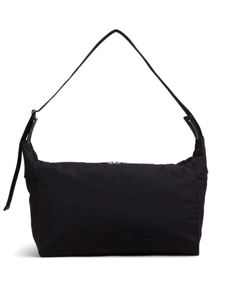 The Row E/W Logan shoulder bag - Schwarz Schwarz