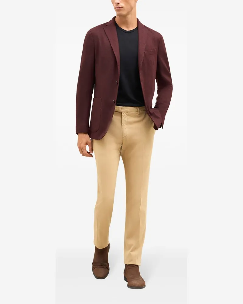 Boglioli Schmale Comfort Chino - Nude Nude
