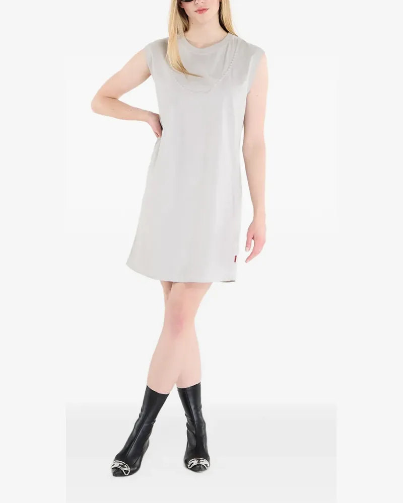 Diesel D-Emb sleeveless mini dress - Grau Grau