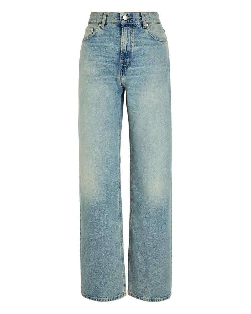 Haikure Korea straight-leg jeans - Blau Blau