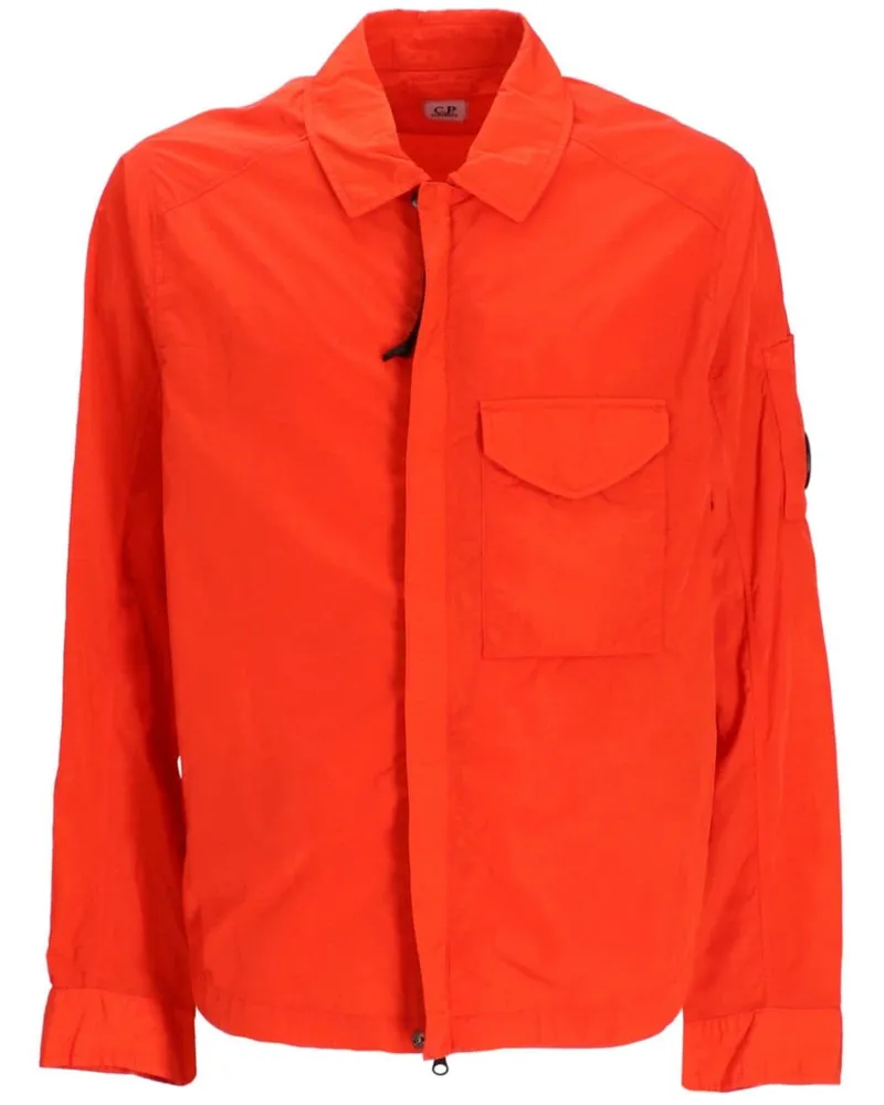 C.P. Company Hemdjacke mit Linsen-Detail - Rot Rot