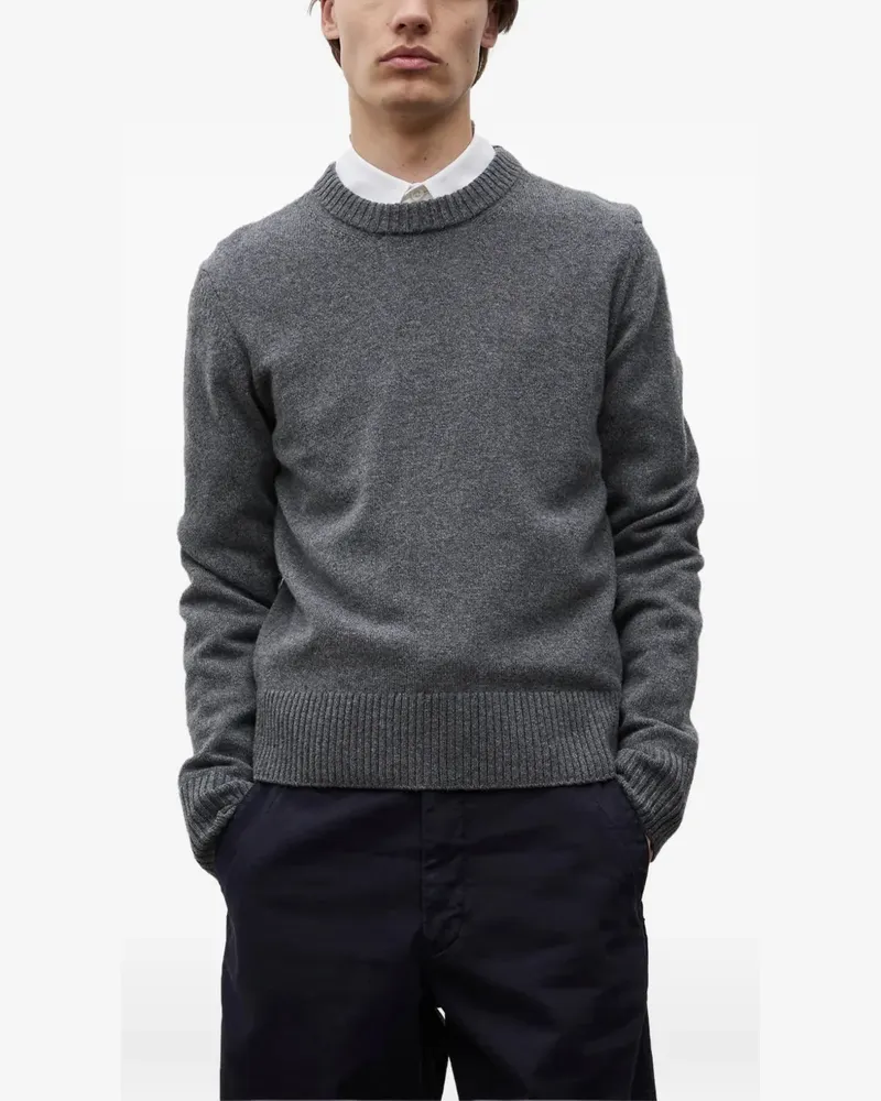Norse Projects Stensmark Pullover mit rundem Ausschnitt - Grau Grau
