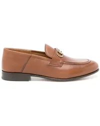 Ferragamo Gancini Loafer Braun