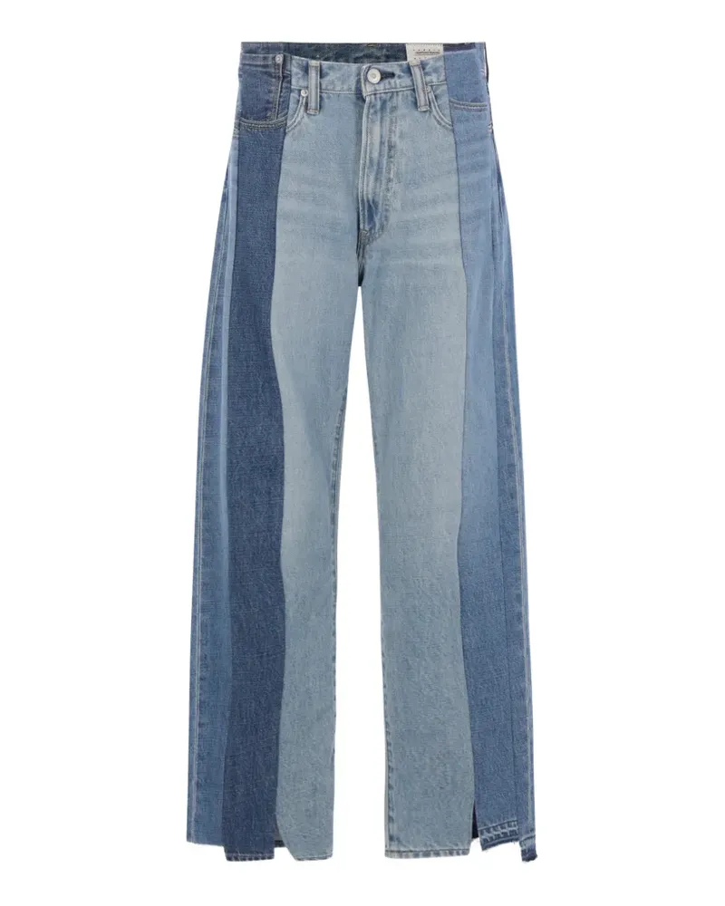 KURO Mark IV deconstructed jeans - Blau Blau