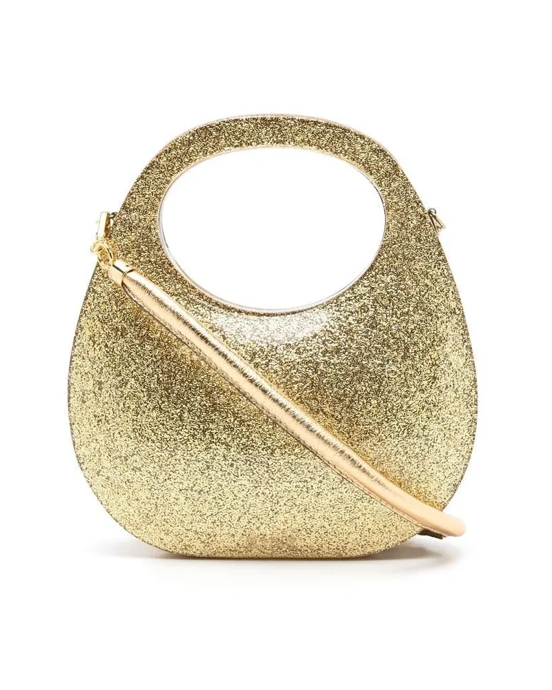 ESTILÉ Donut glitter curved mini bag Gold