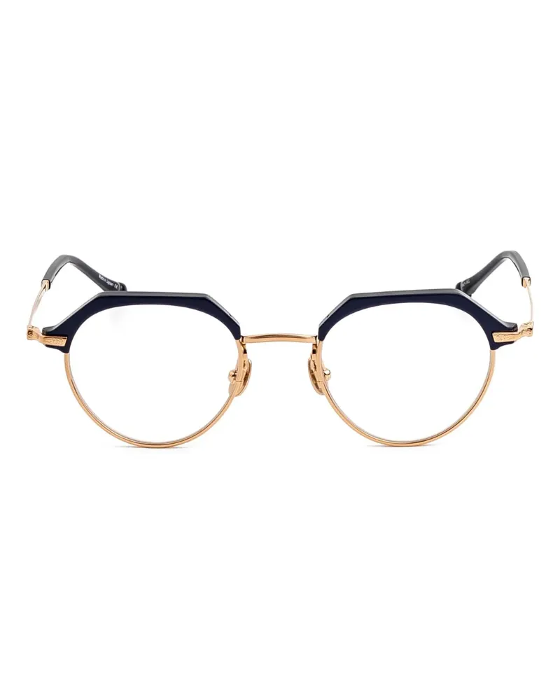 MATSUDA Brille mit geometrischem Gestell - Blau Blau