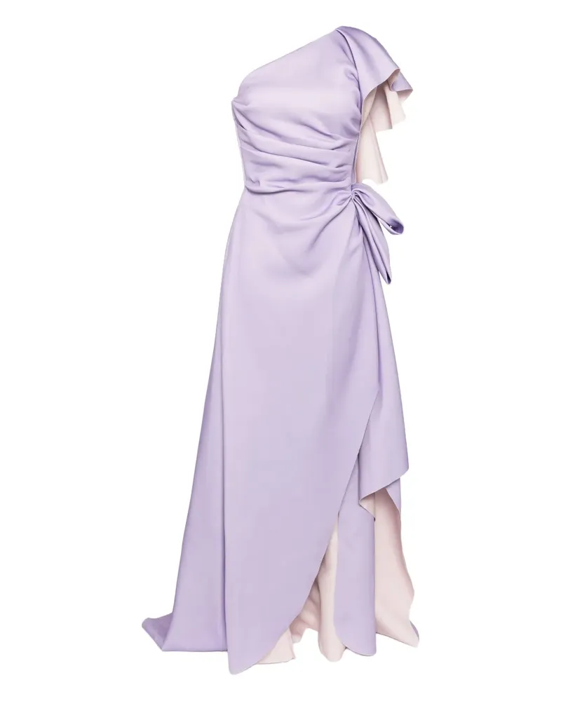 Saiid Kobeisy Drapiertes Kleid - Violett Violett
