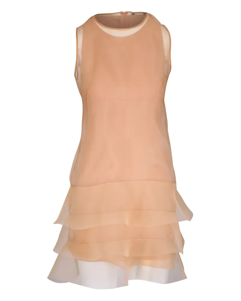 Akris Hatband Waves Kleid - Nude Nude