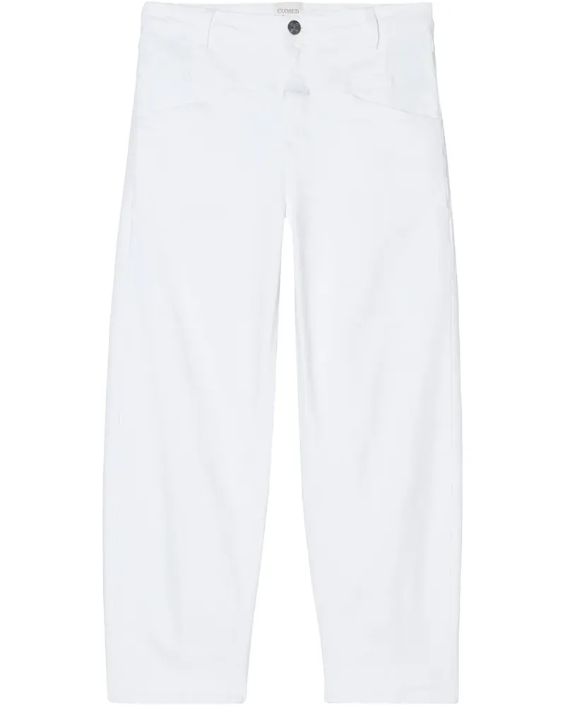 Closed Stover-X Cropped-Jeans - Weiß Weiß