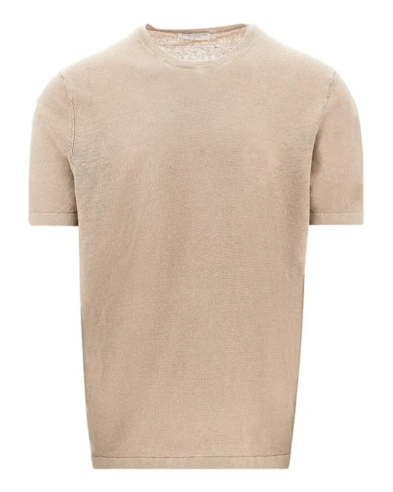 Majestic crew-neck T-shirt - Nude Nude
