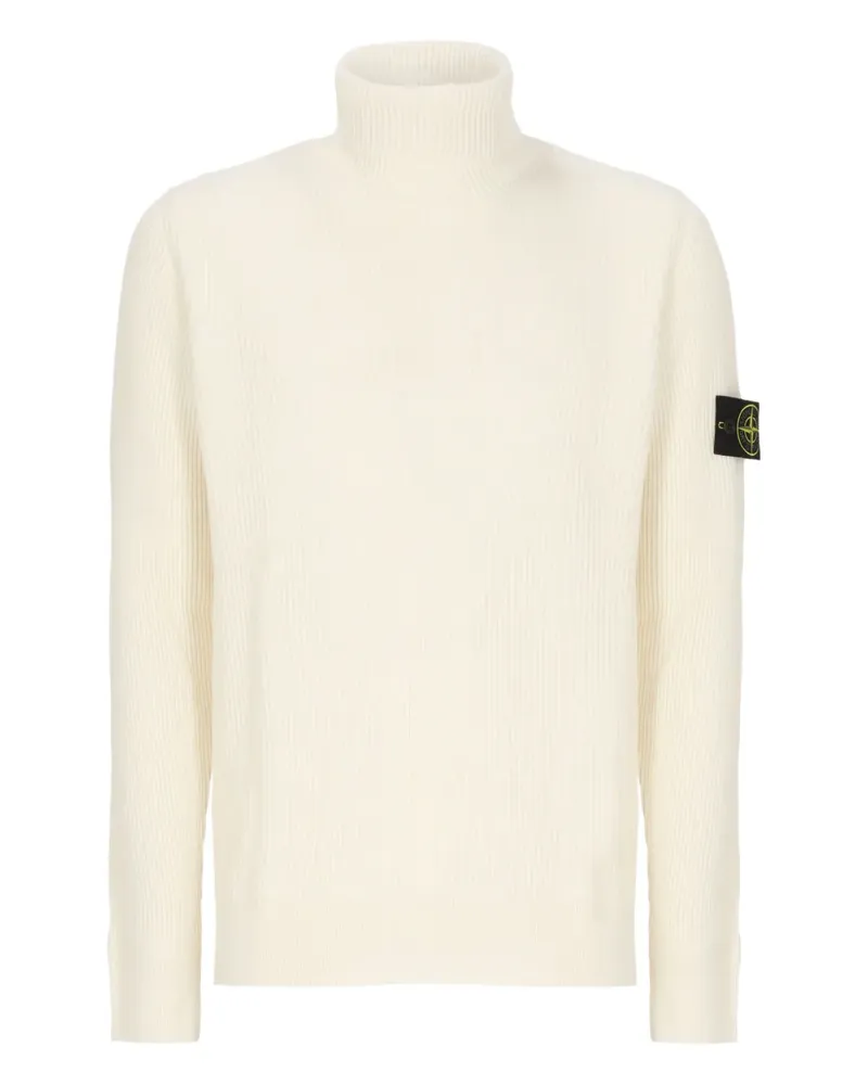 Stone Island Pullover mit Kompass - Nude Nude
