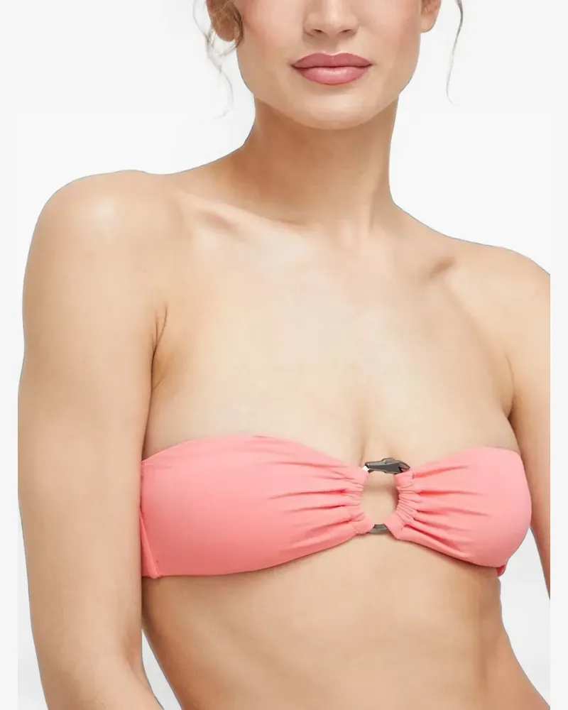Trussardi Bandeau-Bikinioberteil - Rosa Rosa