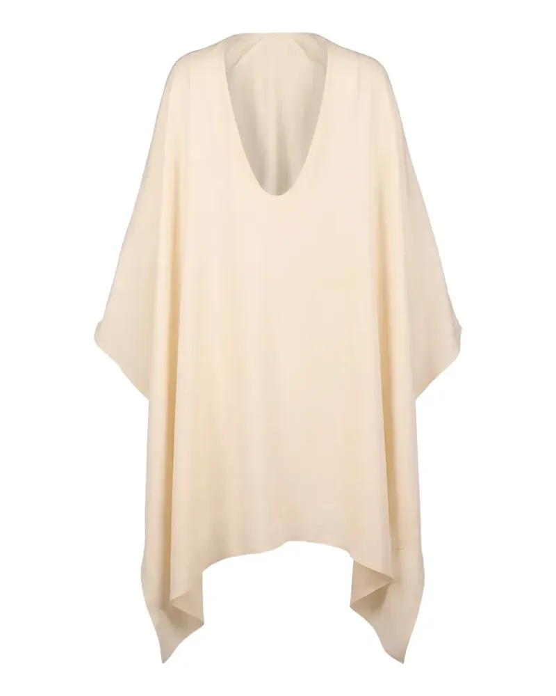 Valentino Garavani Cape mit V-Ausschnitt - Nude Nude