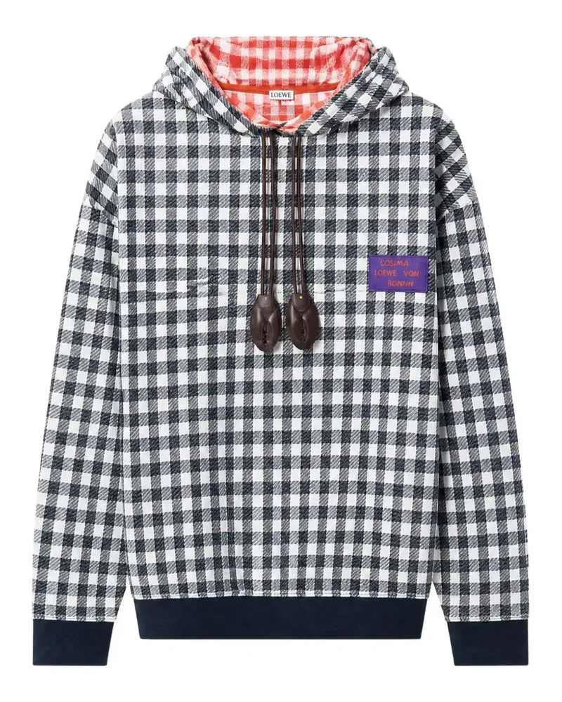 Loewe x Cosima Von Bonin hoodie in cotton - Blau Blau
