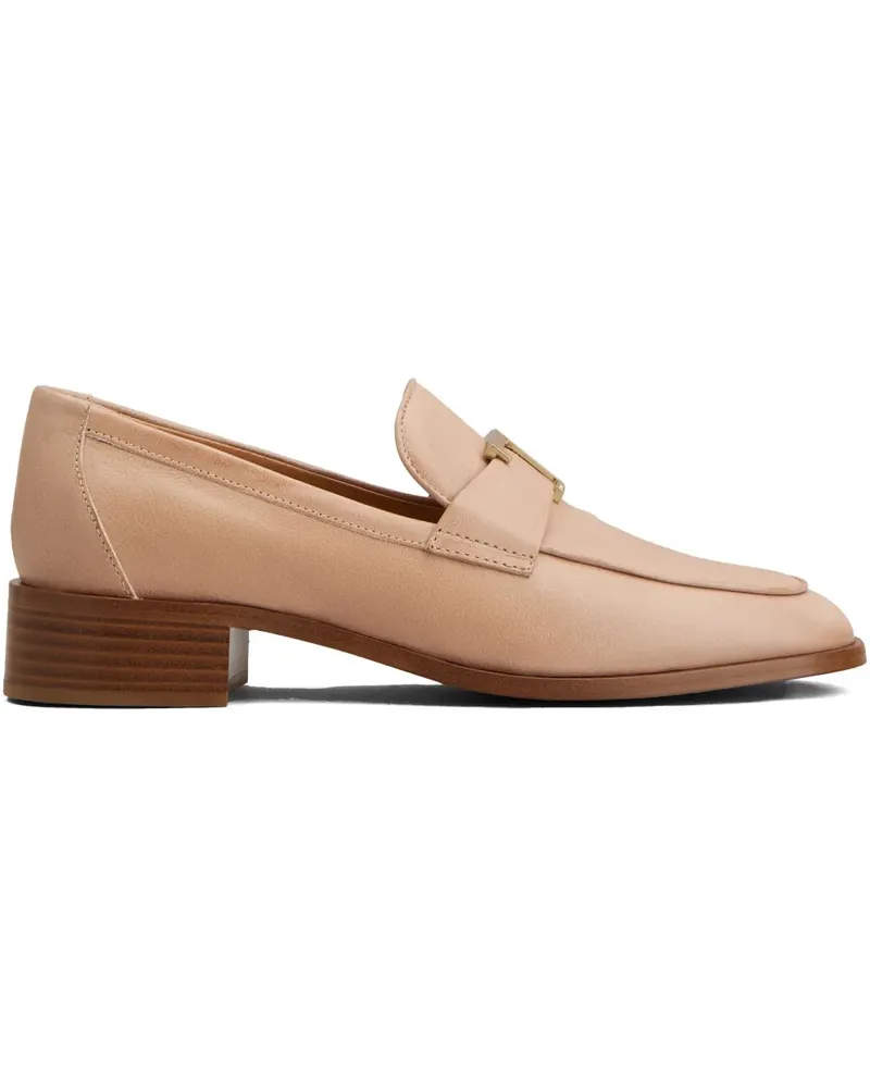 TOD'S Loafer aus Leder - Nude Nude