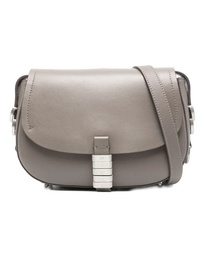 Pinko leather cross body bag - Grau Grau