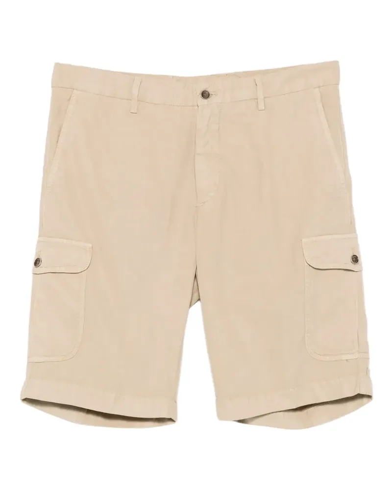 Hackett Cargo-Shorts mit aufgesetzten Taschen - Nude Nude