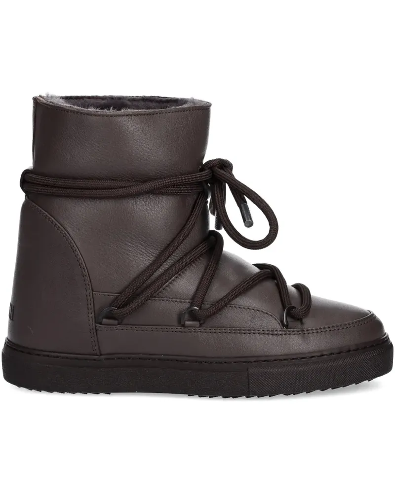 INUIKII 40mm lace-up boots - Braun Braun