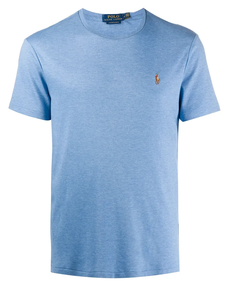 Ralph Lauren T-Shirt mit rundem Ausschnitt - Blau Blau