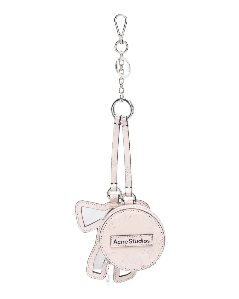 Acne Studios Portemonnaie mit Spiegel in Schleifenform - Rosa Rosa