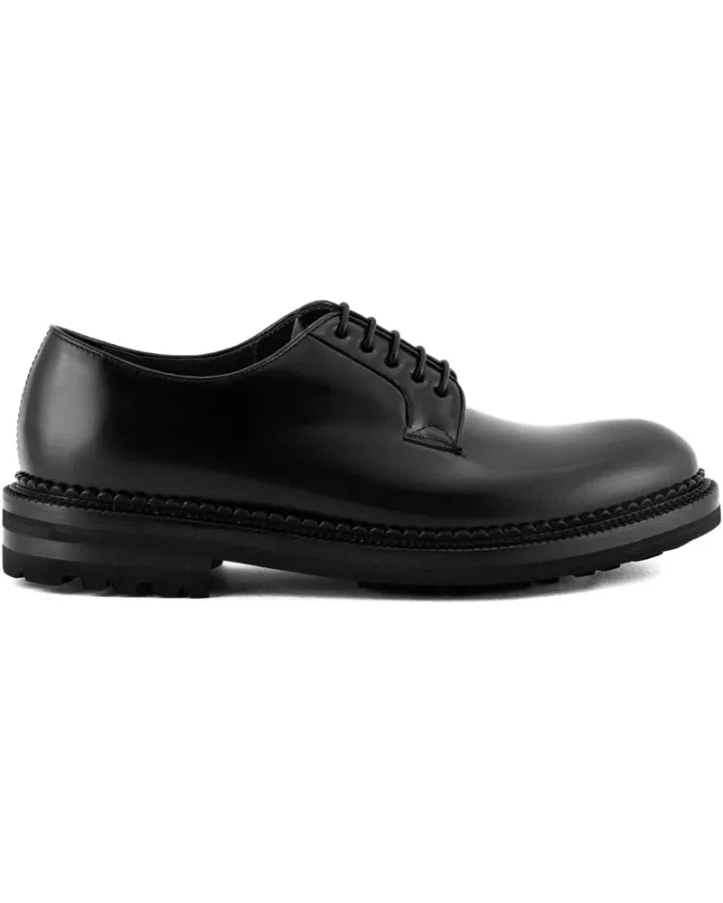 Green George Klassische Derby-Schuhe - Schwarz Schwarz