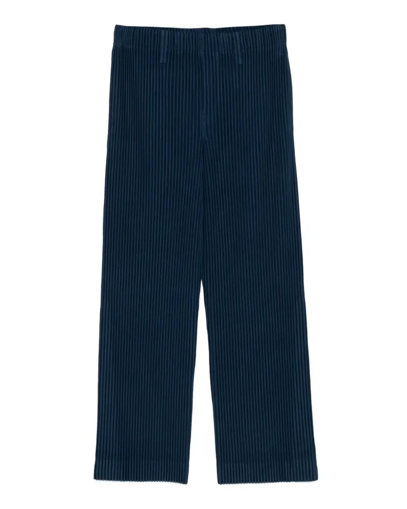 Issey Miyake pleated trousers - Blau Blau