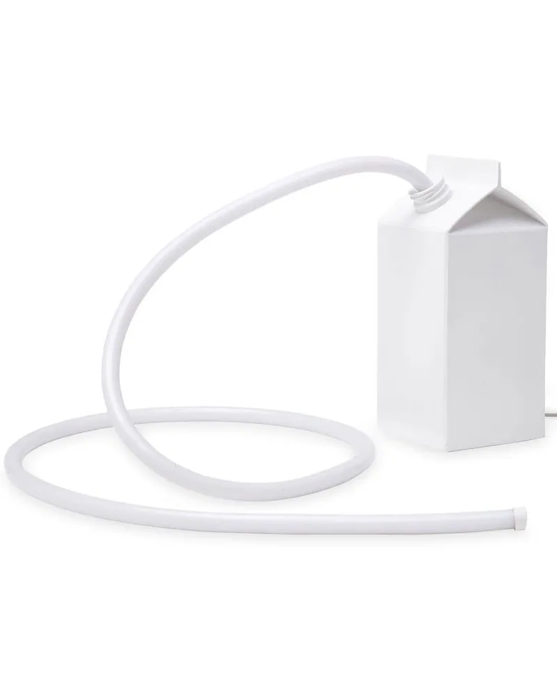 Seletti Milkglow Lampe mit EU-Stecker - Weiß Weiß