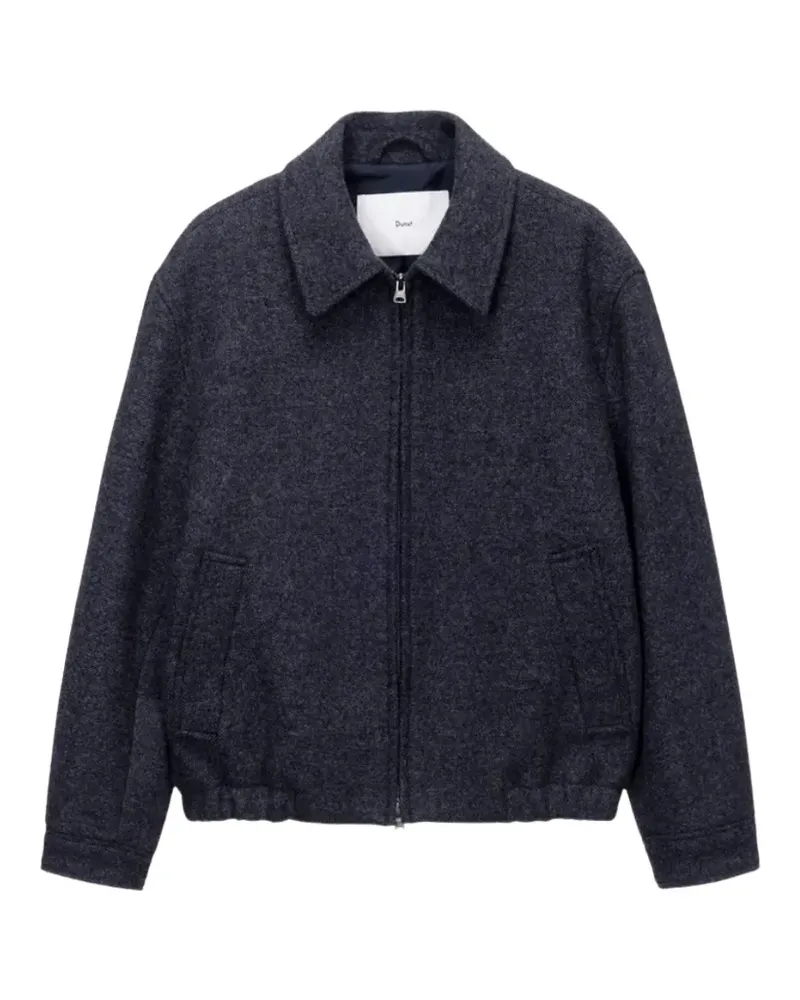 Dunst zip-up long-sleeve bomber jacket - Grau Grau