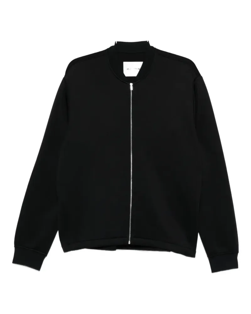 Jil Sander zip-front sweatshirt - Schwarz Schwarz
