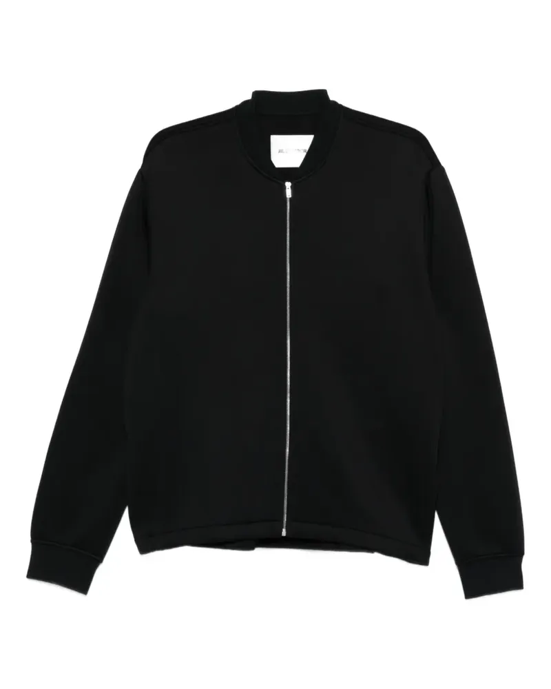 Jil Sander zip-front sweatshirt - Schwarz Schwarz