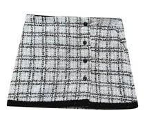 Jizuli Minirock aus Tweed - Weiß